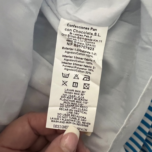 Pan Con Chocolate Spanish Ruffled Dress 2T - Picture 7 of 10